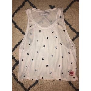 Soulcycle High Neck Cropped Top